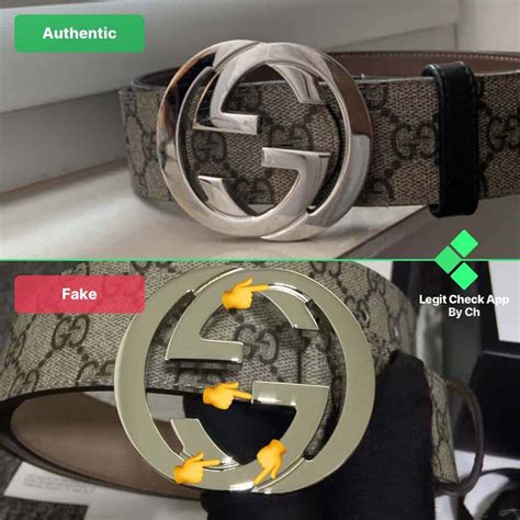 free fake gucci belts|how to check gucci belt.